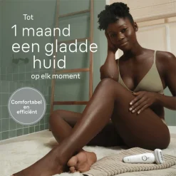 Discount Epilator Silk-épil 9 9-041 Wit/Zilver Heren Scheren & Ontharen