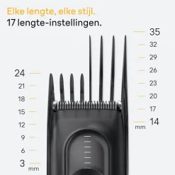 Clearance Haartrimmer Series 5 HC5530 Zwart Heren Scheren & Ontharen