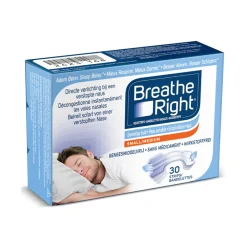 Anti Snurk|Luchtwegen &amp; Keel&lt;Breathe Right Neusstrips Gevoelige Huid 30 stuks