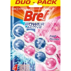 Toiletblok Brilliant Gel Fresh Flowers 2 stuks^Bref Clearance