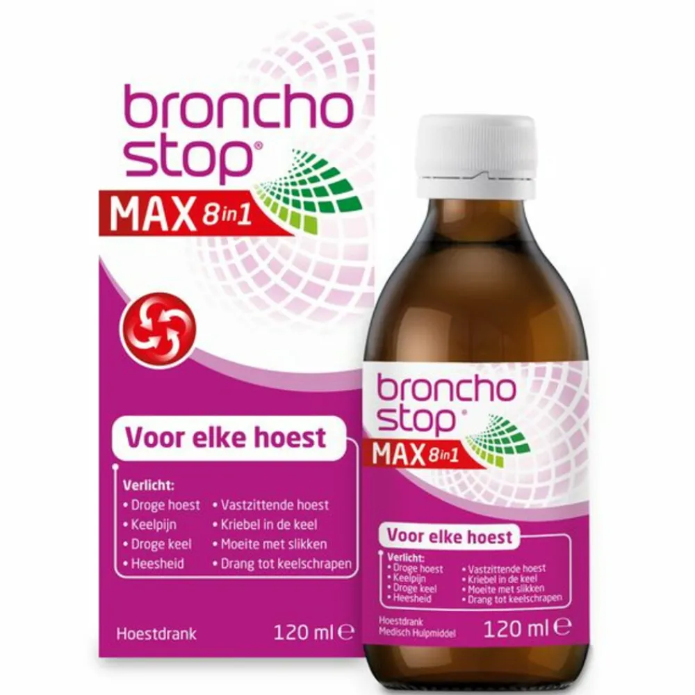 Max 8-in-1 Hoestdrank 120 ml^Bronchostop