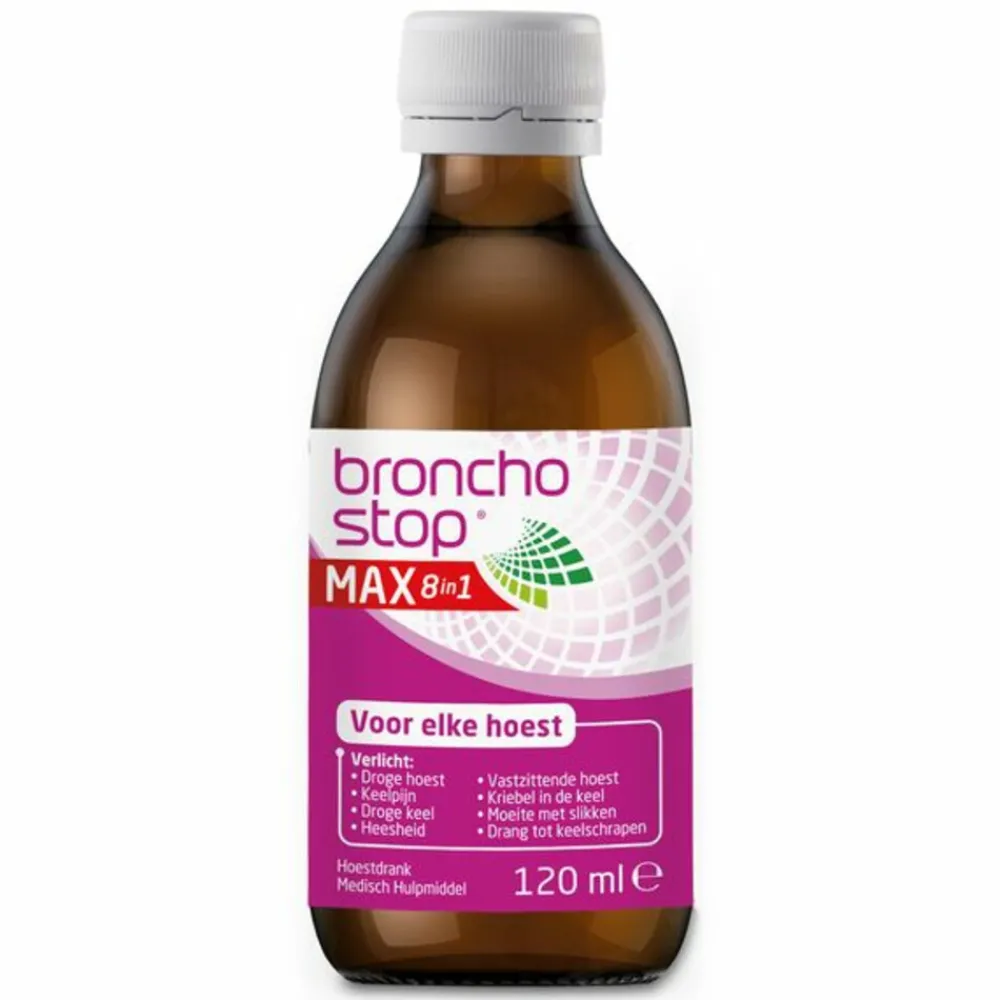 Max 8-in-1 Hoestdrank 120 ml^Bronchostop