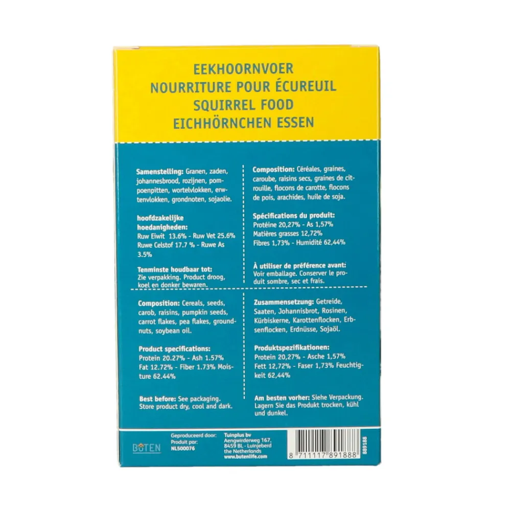 Food Eekhoornvoer in Doosje 400 gr^Bûten Online
