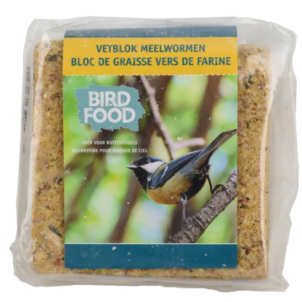 Vogels En Tuindieren<Bûten Food Vetblok Meelwormen 300 gr