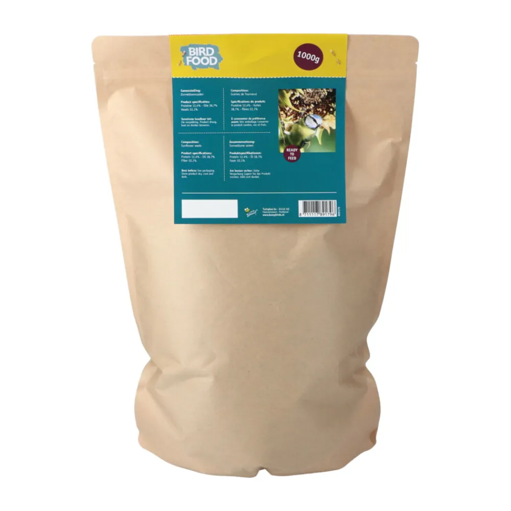 Food Zonnebloempitten in Duurzame Verpakking 1 kg^Bûten Discount