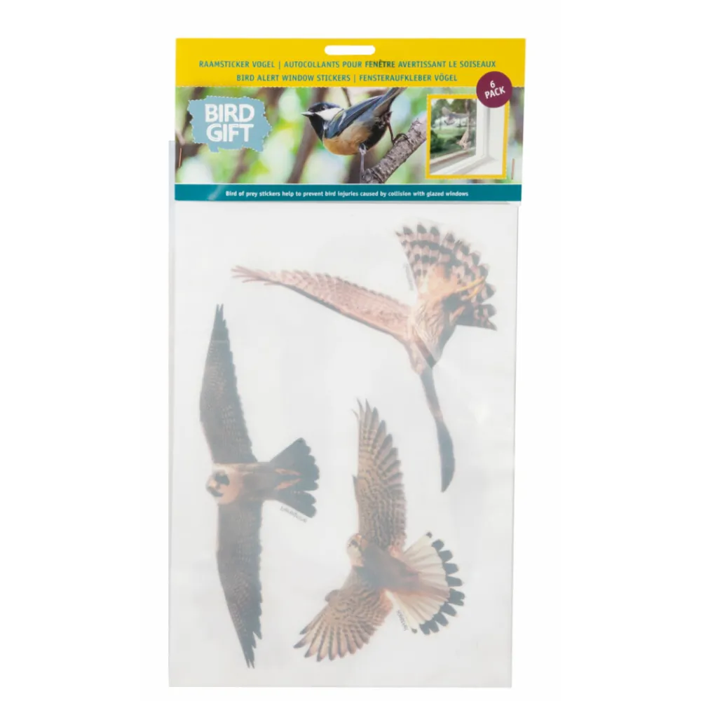 Tuininrichting<Bûten Raamstickers Vogels 6-delig 1 set