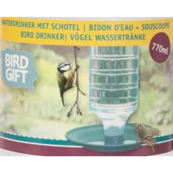 New Waterdrinker met Schotel Vogels En Tuindieren