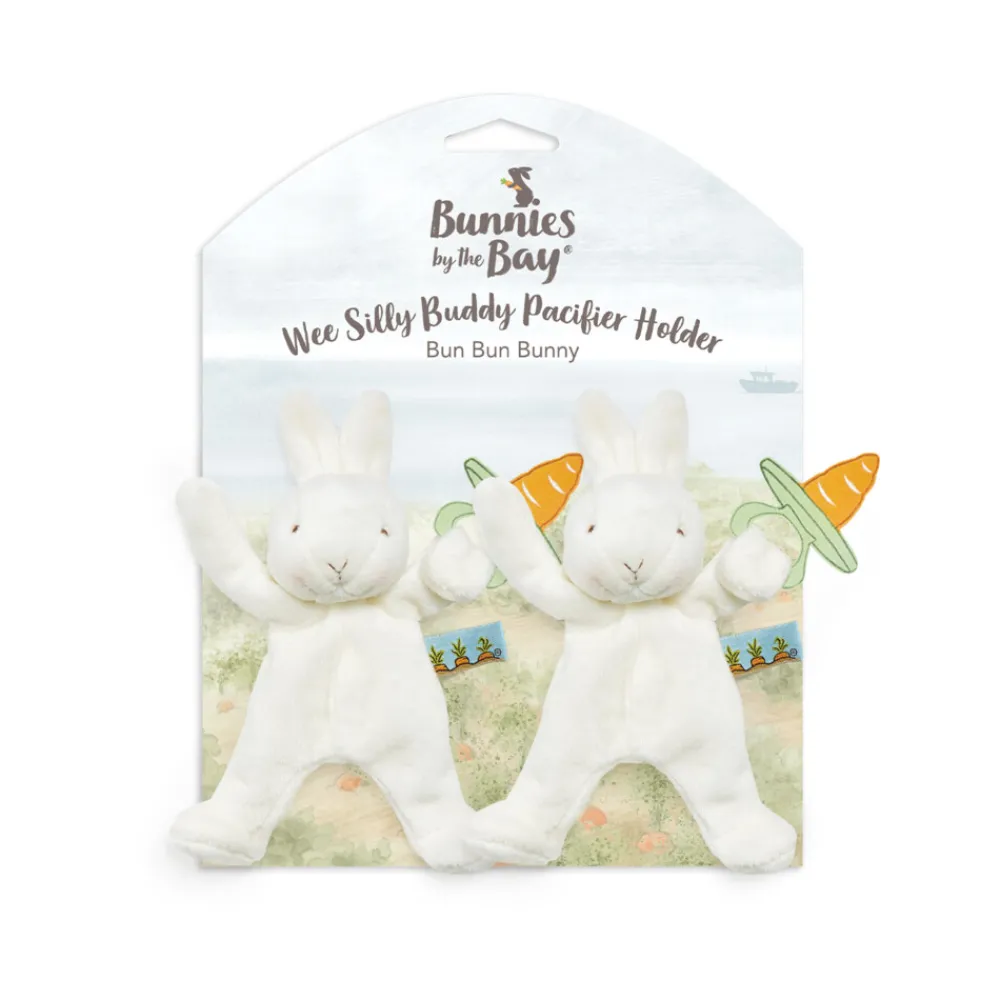 Speenknuffels Konijn Wit 2 stuks^Bunnies By The Bay New