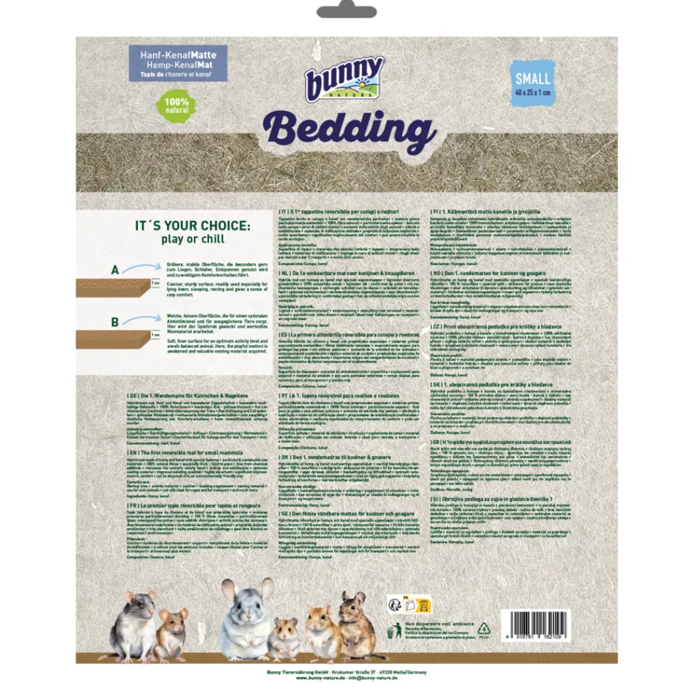 Bedding Hemp-Kenaf-Mat Small^Bunny Nature Clearance