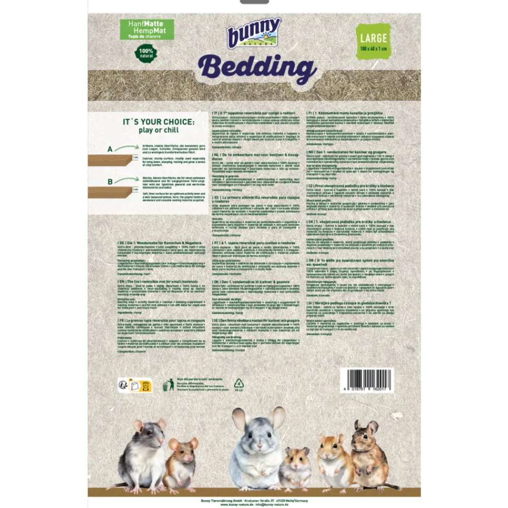 Bedding Hemp-Mat Large^Bunny Nature Best