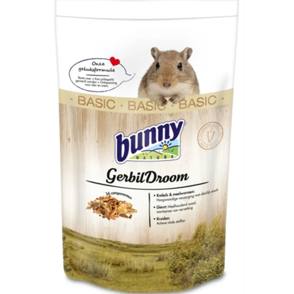 Droogvoer & Zaden<Bunny Nature Gerbildroom Basic 600 gr