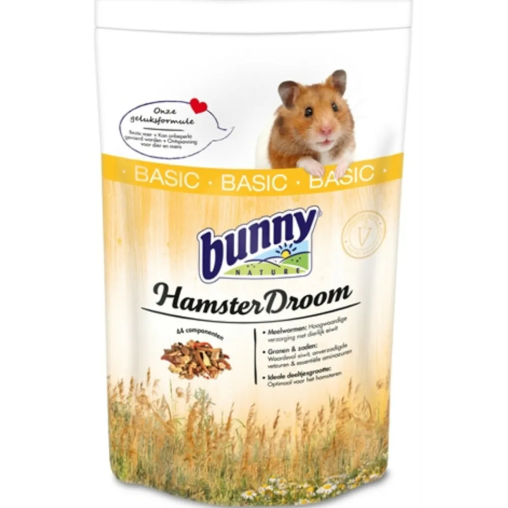 Hamsterdroom Basic 600 gr^Bunny Nature