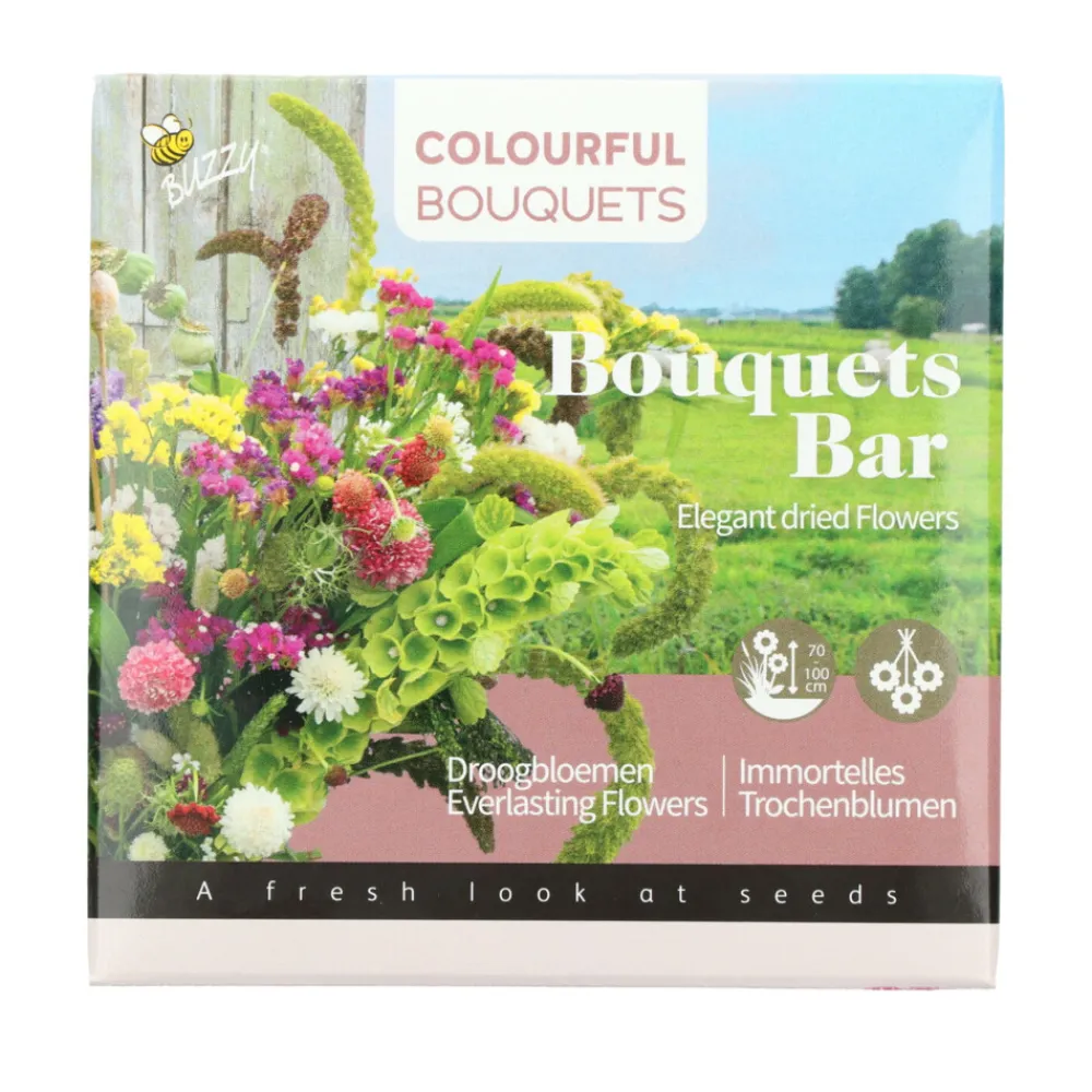 Outlet Bouquets Bar Bloemzaden Elegant Dried Flowers 0,75 gr Kweken En Zaden