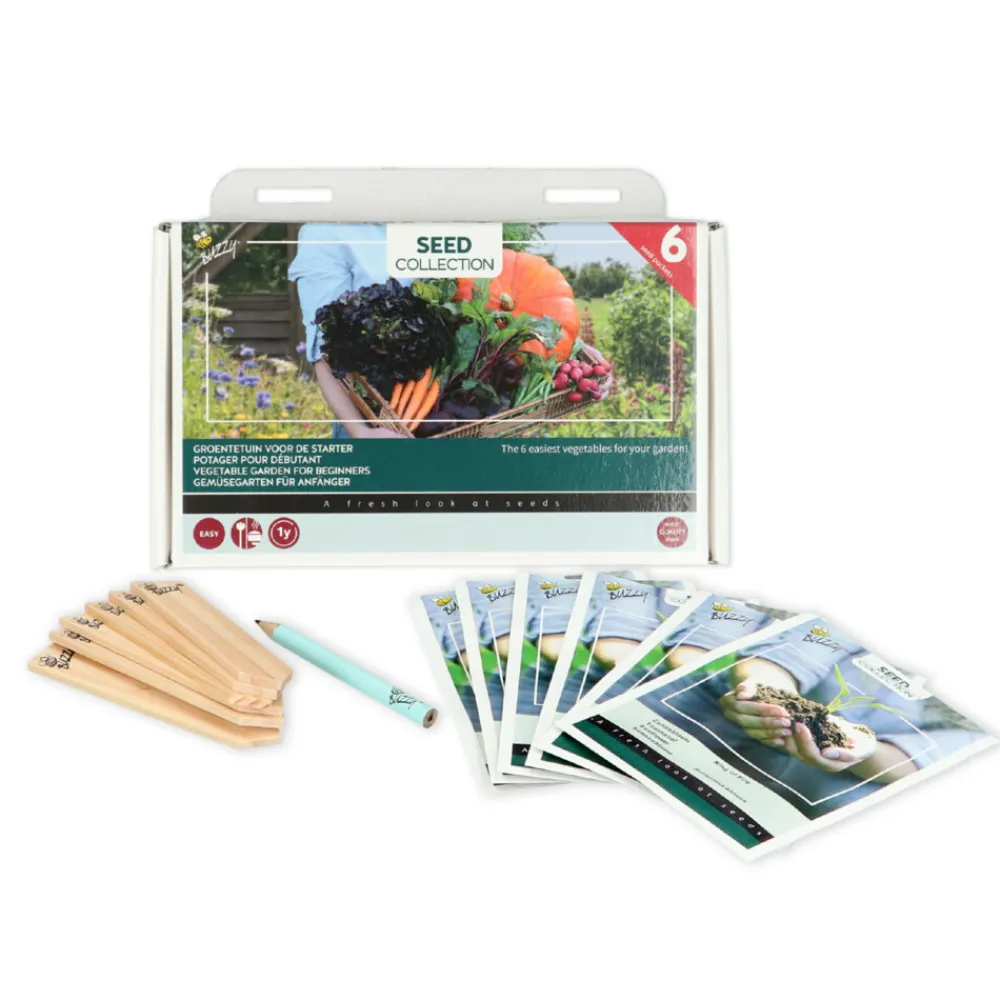 Kweken En Zaden<Buzzy Collection Kweekset 6 Groentetuin Voor De Starter 1 set