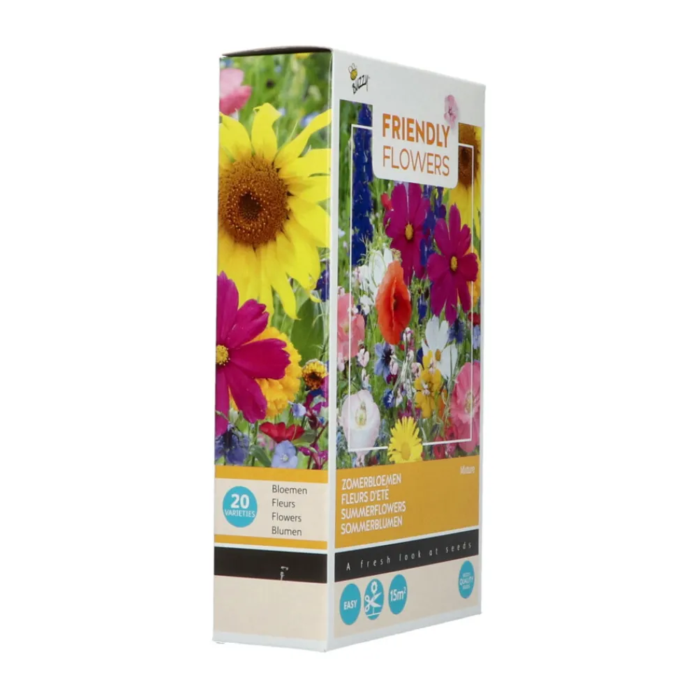Kweken En Zaden<Buzzy Friendly Flowers 15 m² Zomerbloemen