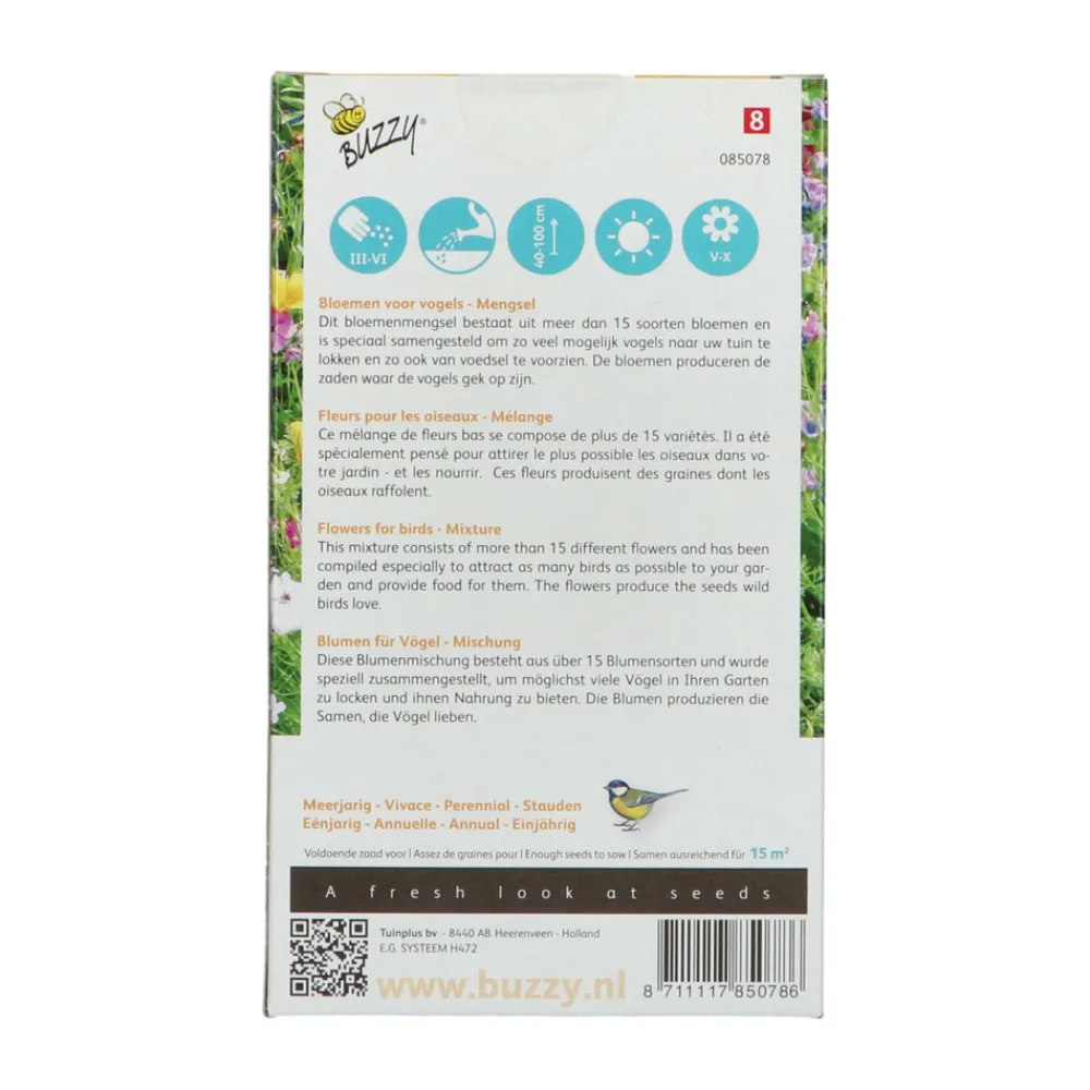 Discount Friendly Flowers 15 m² Vogels Kweken En Zaden