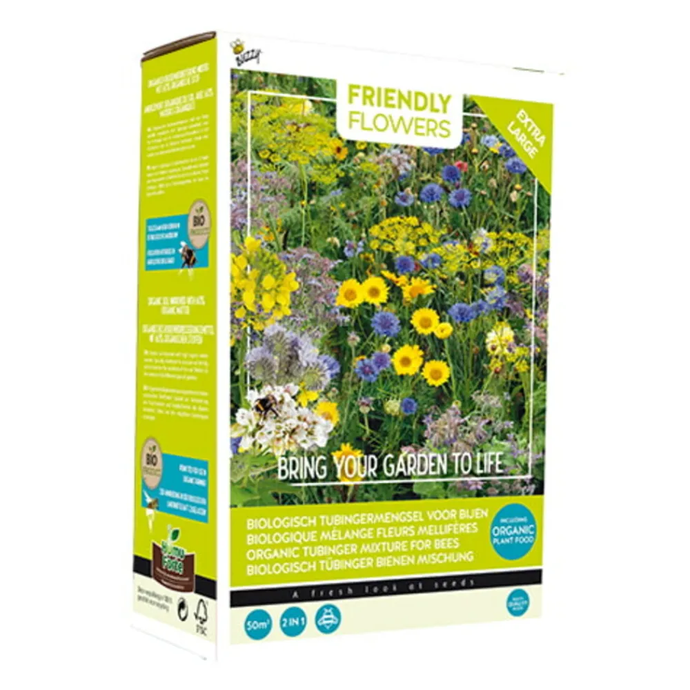 Friendly Flowers XL BIO Tubinger mengsel 50 m²^Buzzy Hot