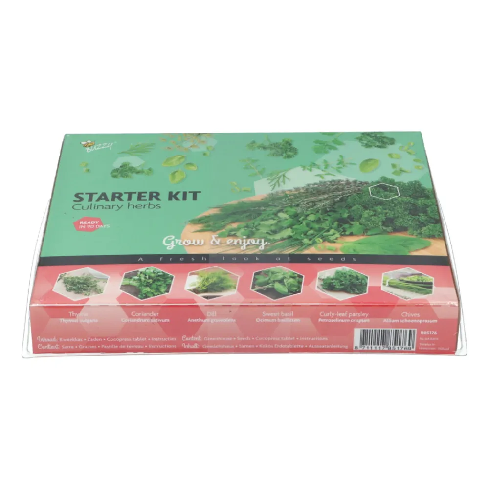 New Starterskit Kweekset Culinary Herbs Kweken En Zaden