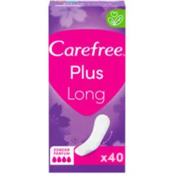 Long Plus 40 stuks^Carefree Best