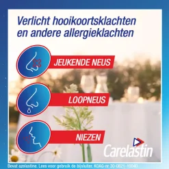 Allergie<Carelastin Extra Sterk Azelastine Neusspray bij Hooikoorts 10 ml