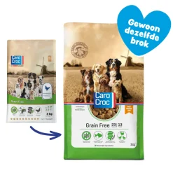Hondenvoer Graanvrij 23/13 3 kg^CaroCroc Online