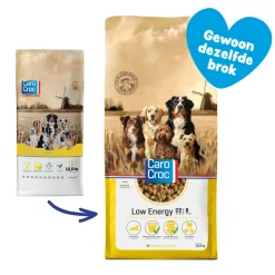 Hondenvoer<CaroCroc Hondenvoer Low Energy 12,5 kg