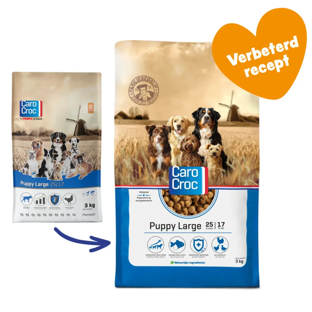 Outlet Hondenvoer Puppy Large (Junior) 25/17 3 kg Hondenvoer