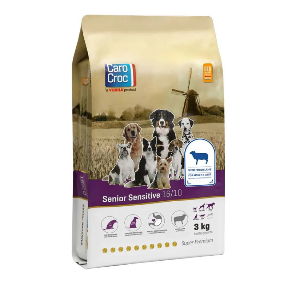 Hondenvoer Senior Sensitive 16/10 3 kg Hondenvoer