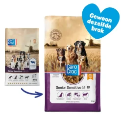 Hondenvoer Senior Sensitive 16/10 3 kg Hondenvoer