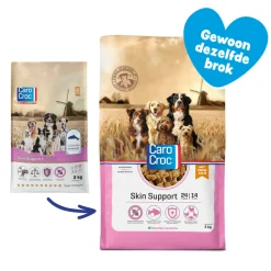 Hondenvoer Skin Support 24/14 3 kg^CaroCroc Clearance