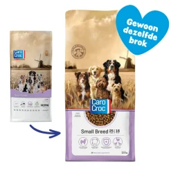 Hondenvoer Small Breed 12,5 kg^CaroCroc Outlet