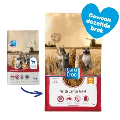 Kattenvoer 31/18 Lam 7 kg^CaroCroc Discount