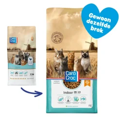 Kattenvoer<CaroCroc Kattenvoer Indoor 29/14 2 kg