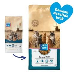 Kattenvoer Senior 25/12 2 kg^CaroCroc Sale