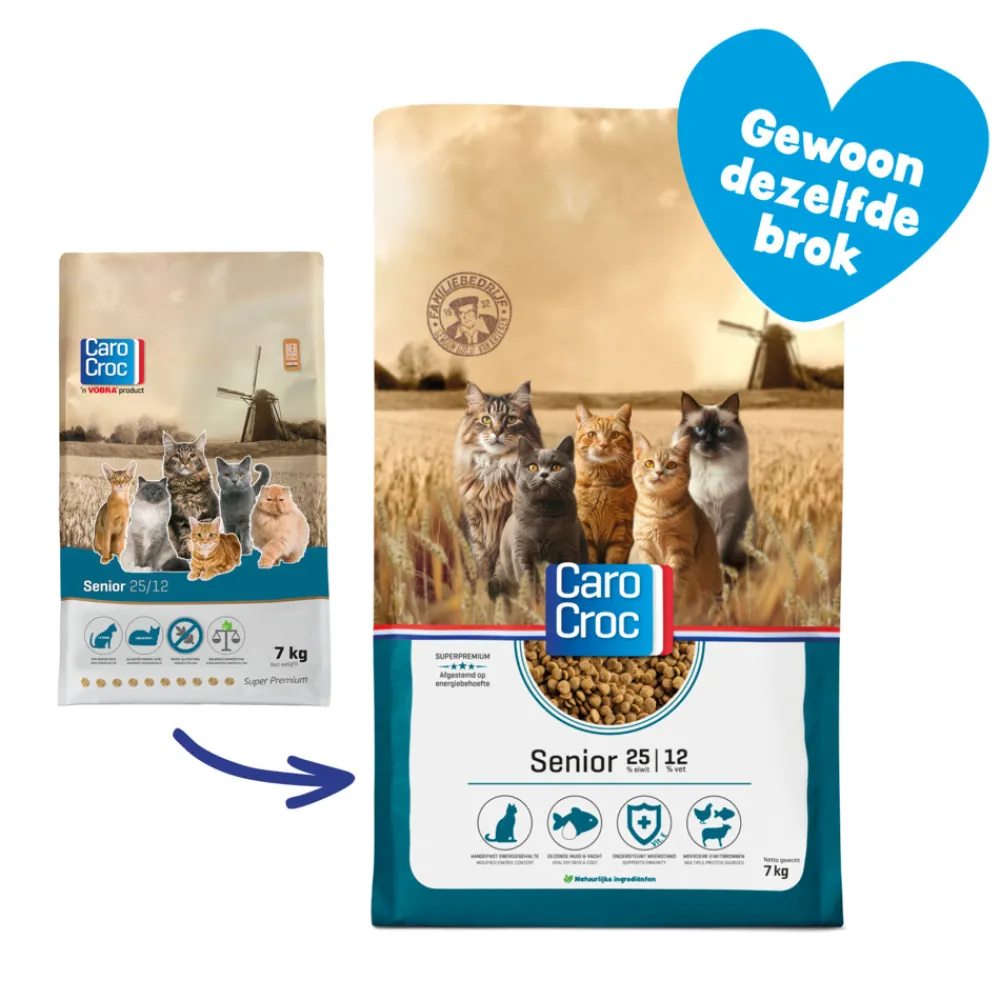Discount Kattenvoer Senior 25/12 7 kg Kattenvoer