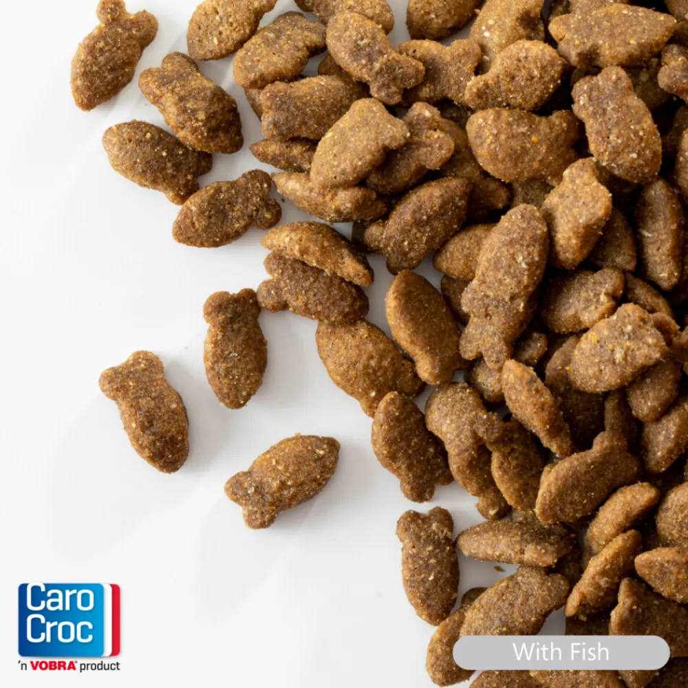Kattenvoer<CaroCroc Kattenvoer Vis 31/18 7 kg