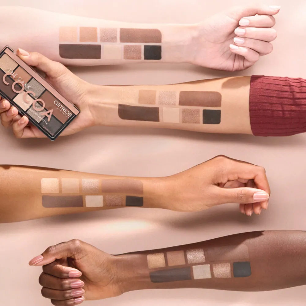 Hot EyeShadow Palette The Dark Cocoa 9 gr Oogschaduw