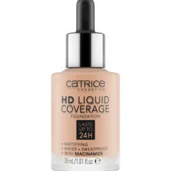 HD Liquid Coverage Foundation 020 Rose Beige 30 ml^Catrice Hot