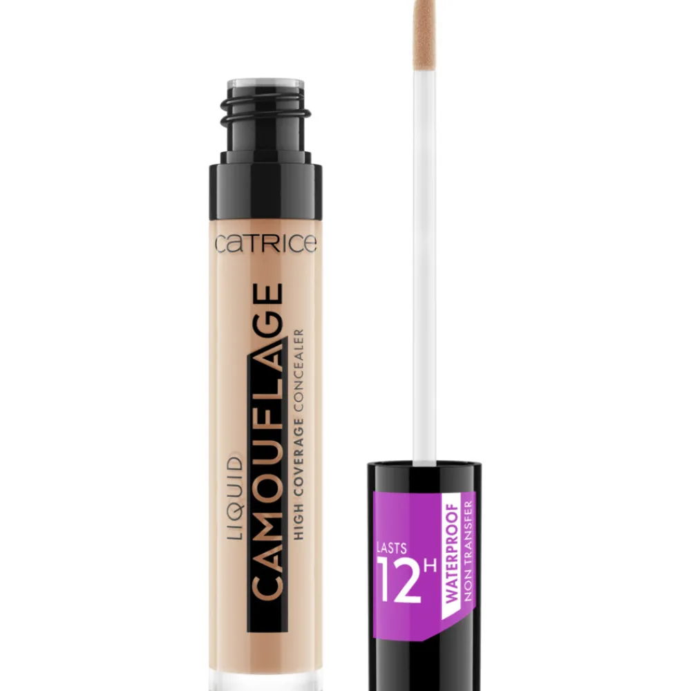 Online Liquid Camouflage High Coverage Concealer 020 Light Beige 5 ml Concealer