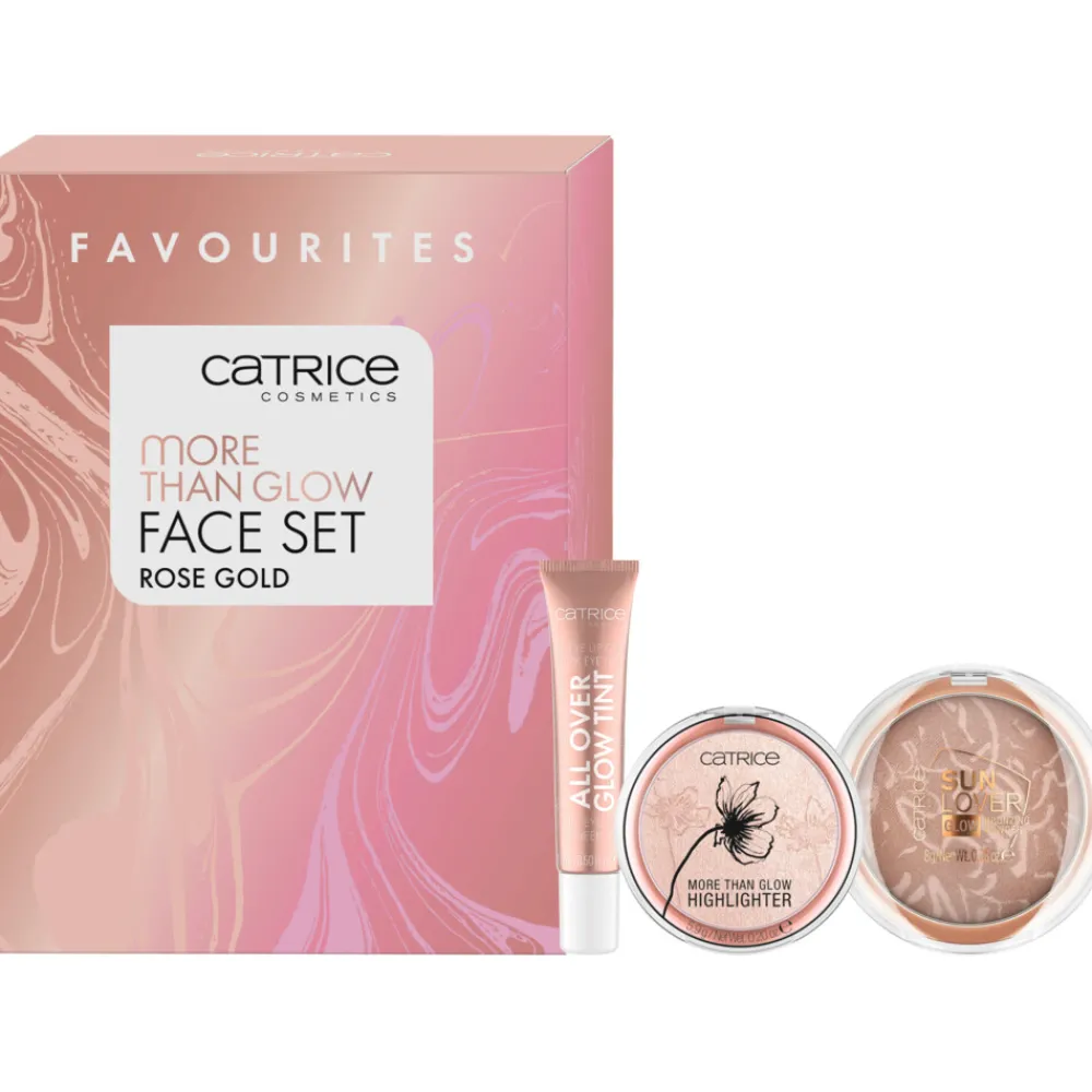 More Than Glow Face Set Rose Gold^Catrice Clearance