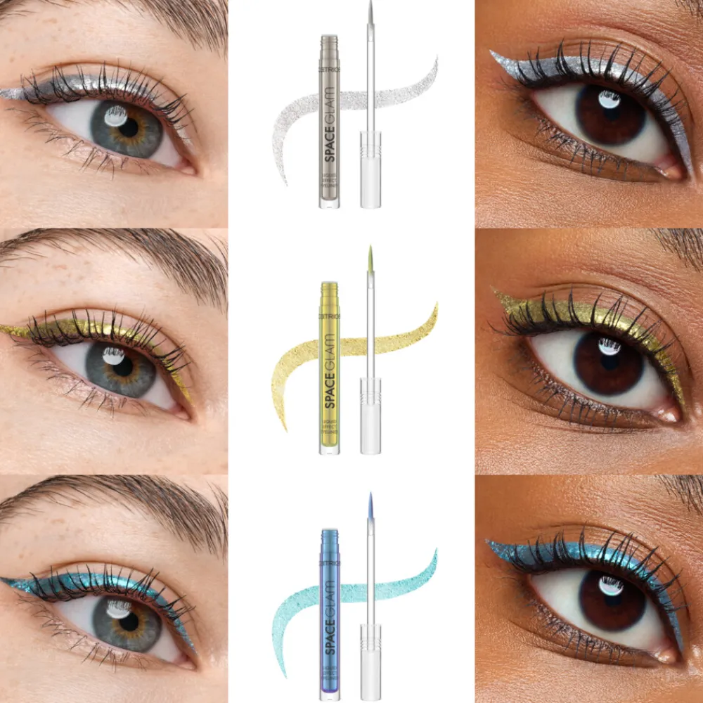 Space Glam Liquid Effect Eyeliner 020 Galactic Glitter 1,4 ml^Catrice Online