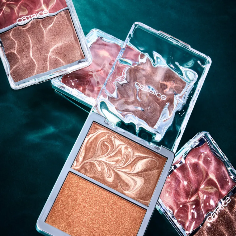 Highlighter<Catrice Underwater Secrets Duo Highlighter C02 Deep Sea, Baby! 7,4 gr