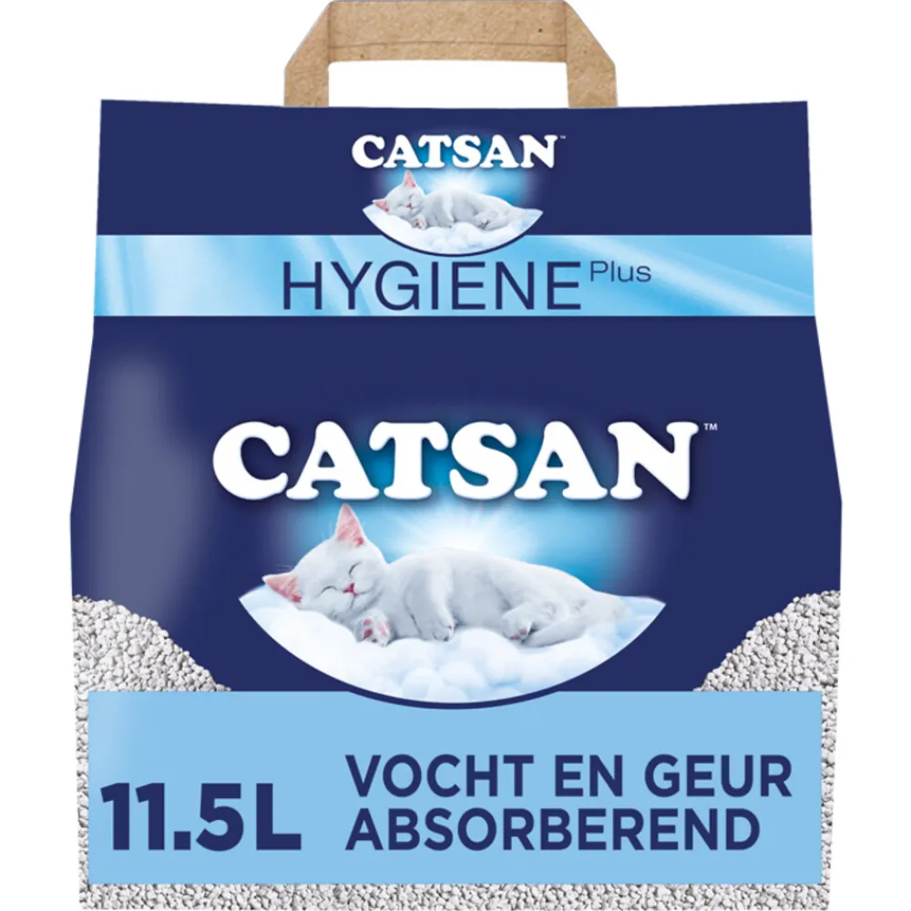 Kattenbakvulling Hygiene Plus 11,5 liter^Catsan Online