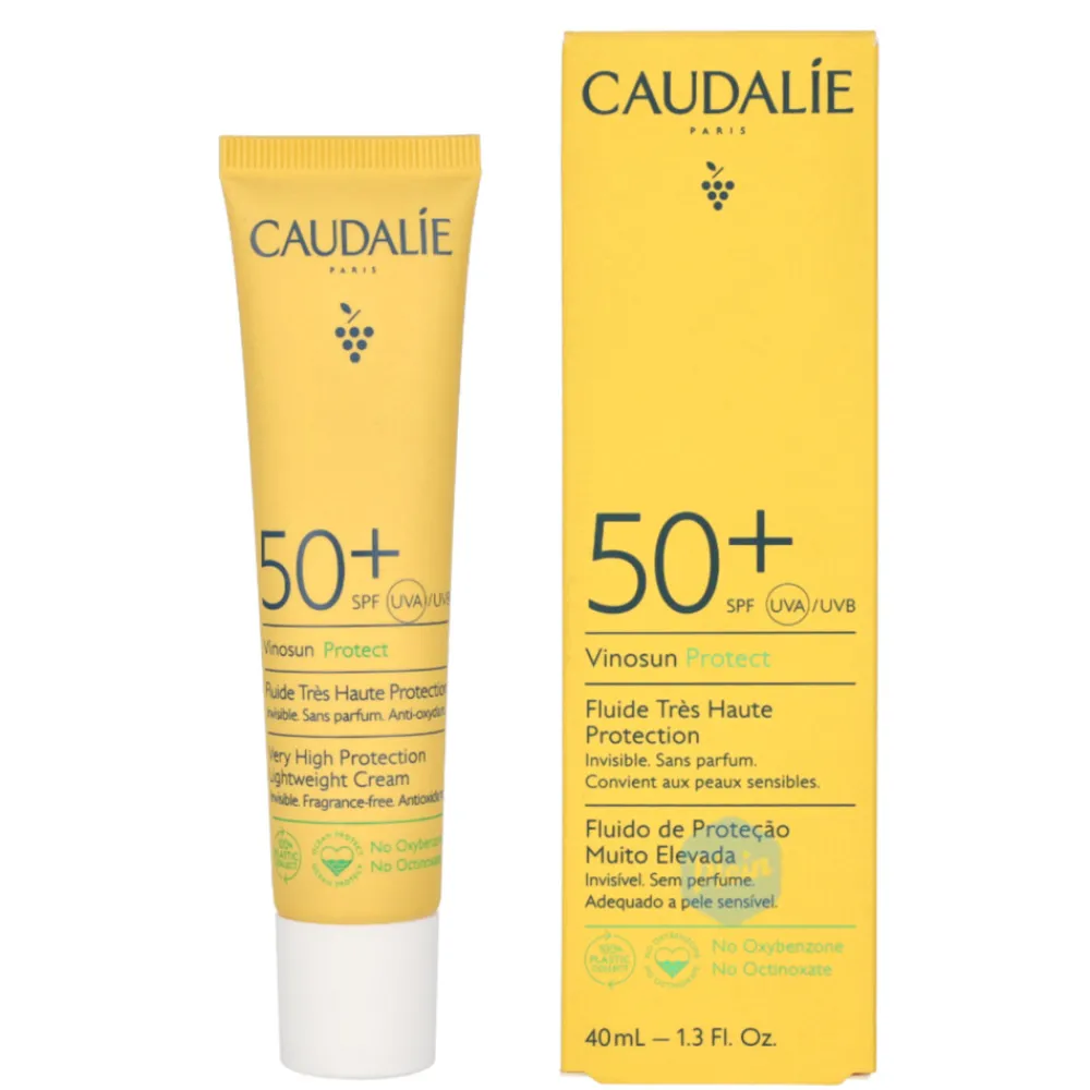 Zonnebrand Lotion SPF 50+ Vinosun 40 ml^Caudalie Best