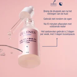 Clearance Aha 8% + Bha 2% + Lactic + Arctic Chaga-paddenstoel Serum 30 ml Serum