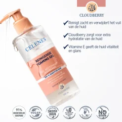 Reiniging<Celenes Bergbraam Reinigende Foam Gel Droge / Gevoelige Huid 250 ml