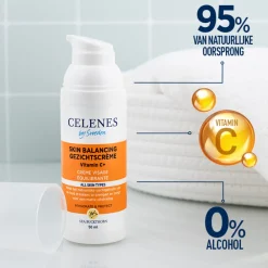 Duindoorn Balancerende Gezichtscrème Vettige / Combinatie Huid 50 ml^Celenes