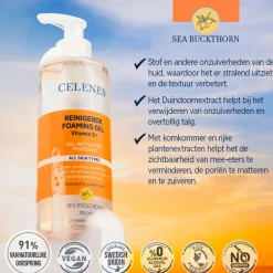 Duindoorn Reinigende Foam Gel Vettige / Combinatie Huid 250 ml Reiniging