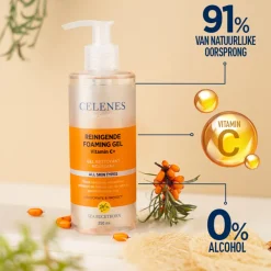 Duindoorn Reinigende Foam Gel Vettige / Combinatie Huid 250 ml Reiniging