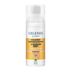 Herbal Dry Touch Zonnefluïde Getint SPF 50 50 ml^Celenes Sale